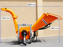 bio trummel flistugg för traktor dk 1300