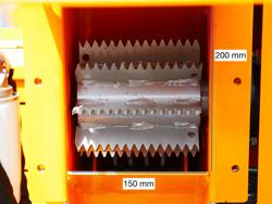 bio trummel flistugg för traktor dk 1300