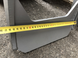 timmergrip med fast pendulerande rotator för grävmaskiner skogskranar dk 16 gr 30f