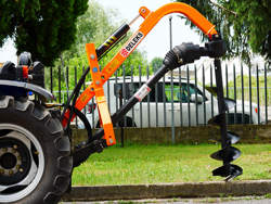 jordborr för traktor med hydrauliskt system l 50h