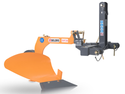 enkel plog med hjul för traktorer som yanmar iseki dp 20