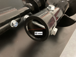 extra spets 10cm till jordborr med knivar