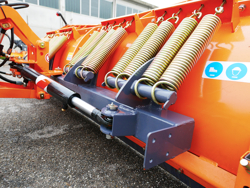 frontalt snöblad med universell platta till traktor ln 250 a