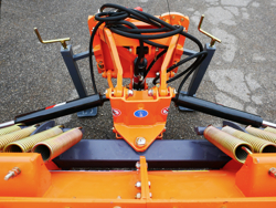 frontalt snöblad med universell platta till traktor ln 250 a
