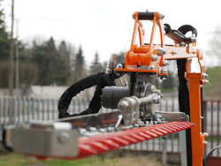 armklippare med skyttelkran til traktor airone 130 tr