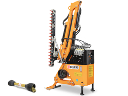 armklippare med skyttelkran til traktor airone 160 tr