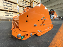 slagklippare med hydraulisk sidoförsjutning för fruktplantage traktorer mod jaguar 150