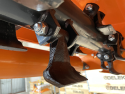 slagklippare med hydraulisk sidoförsjutning för fruktplantage traktorer mod jaguar 150