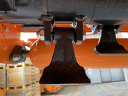slagklippare med hydraulisk sidoförsjutning för fruktplantage traktorer mod jaguar 150