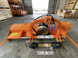 slagklippare med hydraulisk sidoförsjutning för fruktplantage traktorer mod jaguar 170