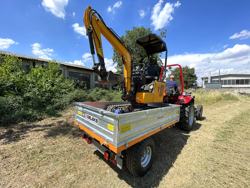 3 vägs hydraulisk tippvagn til traktor rm 14 t3