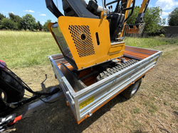 3 vägs hydraulisk tippvagn til traktor rm 14 t3
