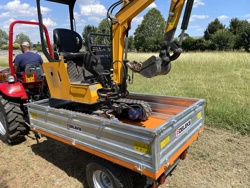 3 vägs hydraulisk tippvagn til traktor rm 14t3s
