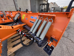 mellantung snöplog med euro fäste traktor ln 200 e