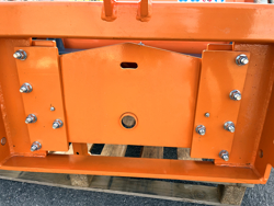 mellantung snöplog med euro fäste traktor ln 220 e