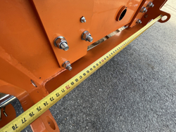 mellantung snöplog med euro fäste traktor ln 220 e