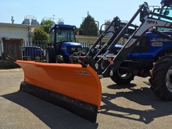mellantung snöplog med euro fäste traktor ln 220 e