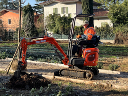 minigrävare 1 ton m100