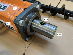 hydraulisk jordborr till grävmaskiner zhd