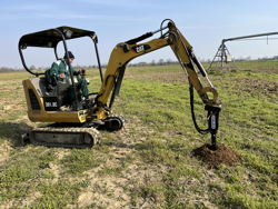 hydraulisk jordborr till grävmaskiner grhd