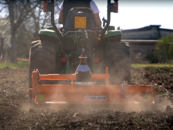 mellantung jordfräs för traktor arbets bredd 150cm manuell sidoförskjutning mod dfm 150
