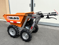 fyrhjulig motordriven skottkarra briggs&stratton md 400