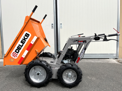 fyrhjulig motordriven skottkarra briggs&stratton md 400