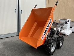 fyrhjulig motordriven skottkarra briggs&stratton md 400