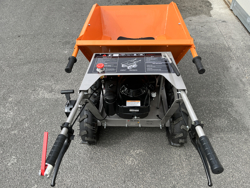 fyrhjulig motordriven skottkarra briggs&stratton md 400