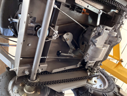 fyrhjulig motordriven skottkarra briggs&stratton md 400