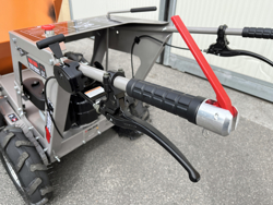 fyrhjulig motordriven skottkarra briggs&stratton md 400