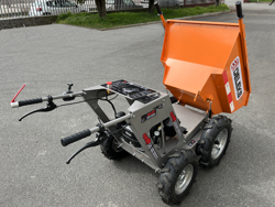 fyrhjulig motordriven skottkarra briggs&stratton md 400