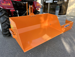 manuell transportskopa med tipp bucket 120 l