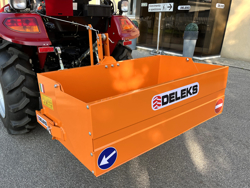 manuell transportskopa med tipp bucket 120 l