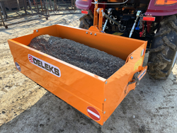 manuell transportskopa med tipp bucket 140 l