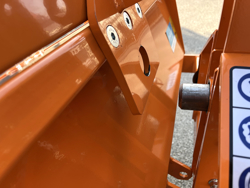 manuell transportskopa med tipp bucket 140 l