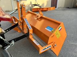 manuell transportskopa med tipp bucket 140 l