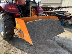 manuell transportskopa med tipp bucket 140