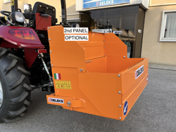 manuell transportskopa med tipp bucket 120 h l