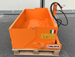 manuell transportskopa med tipp bucket 120 h l