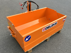 manuell transportskopa med tipp bucket 120 h l