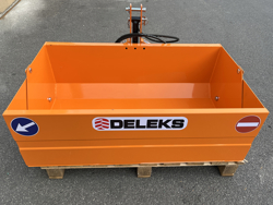 manuell transportskopa med tipp bucket 120 h l