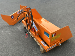 manuell transportskopa med tipp bucket 120 h l