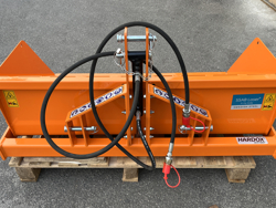 manuell transportskopa med tipp bucket 120 h