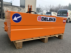 manuell transportskopa med tipp bucket 120 h