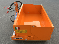 manuell transportskopa med tipp bucket 140 h l