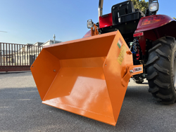 manuell transportskopa med tipp bucket 140 h l
