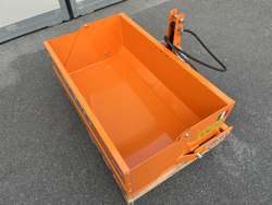 manuell transportskopa med tipp bucket 140 h l