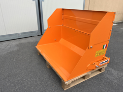 manuell transportskopa med tipp bucket 140 h l