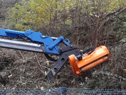slyröjare 120cm för mini grävemaskiner hydraulisk släntklippare mod arh 120